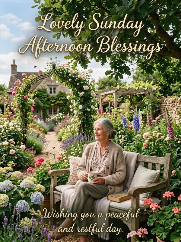 Lovely Sunday Afternoon Blessings
