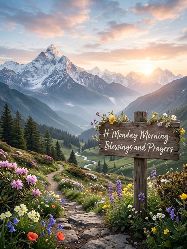Monday Morning Blessings and Prayers