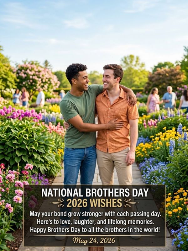 National Brothers Day 2026 Wishes