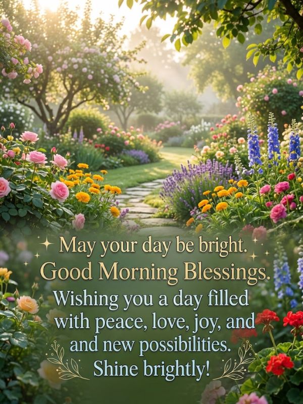 Positive Good Morning Blessings