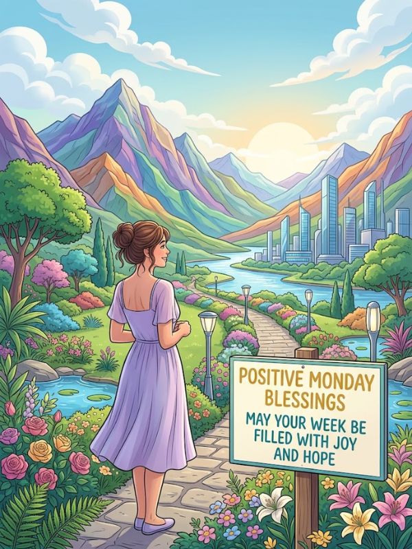 Positive Monday Blessings