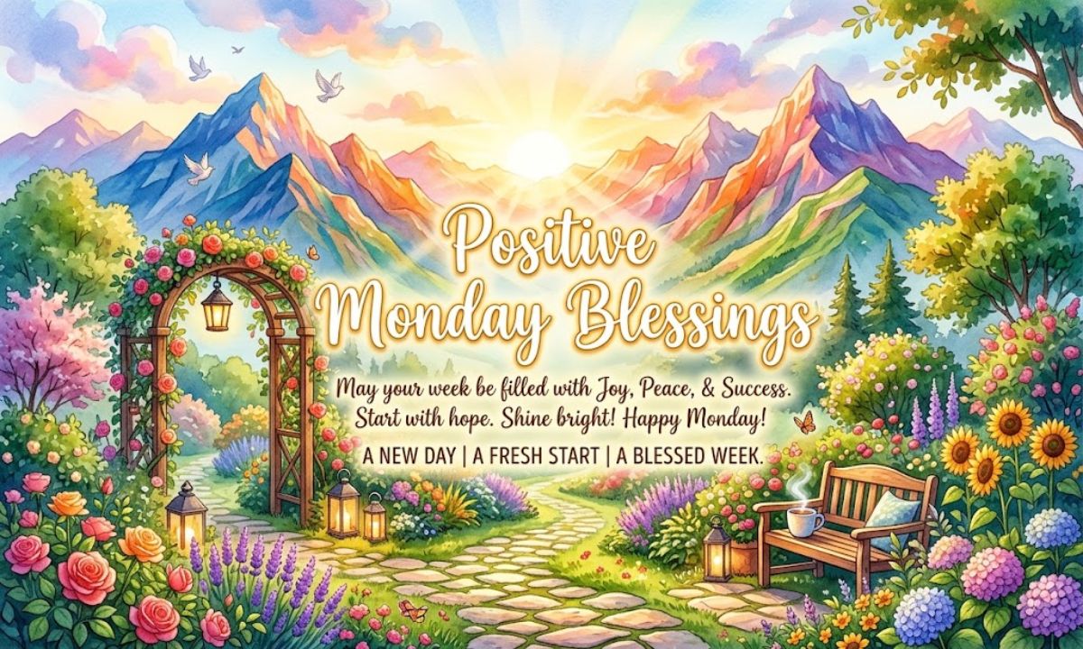 Positive Monday Blessings