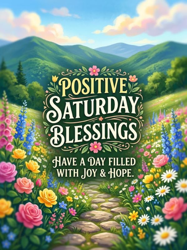 Positive Saturday Blessings