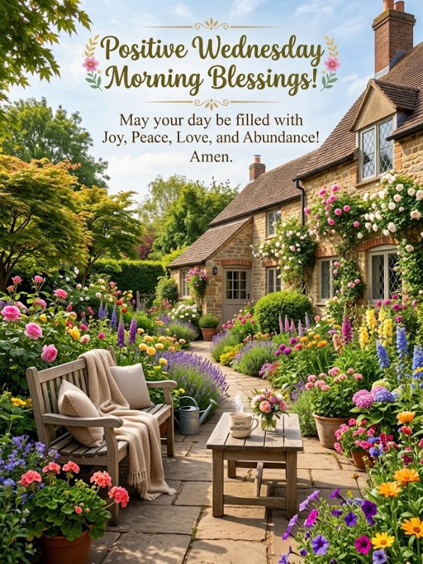 Positive Wednesday Morning Blessings