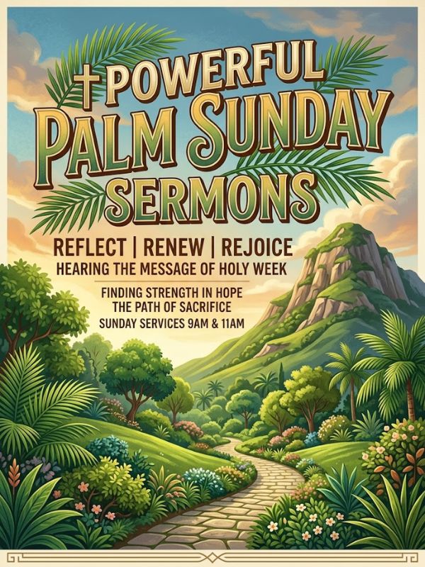 Powerful Palm Sunday Sermons