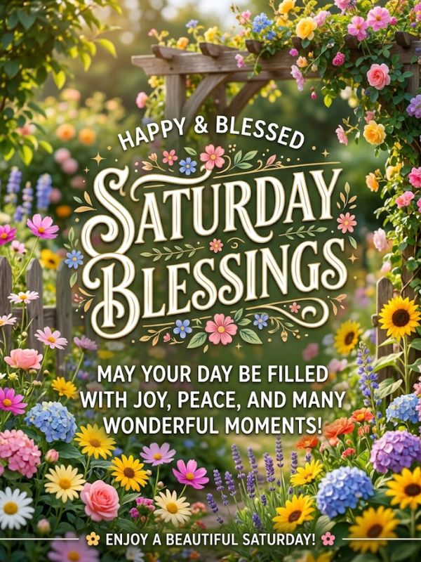 Saturday Blessings Images 