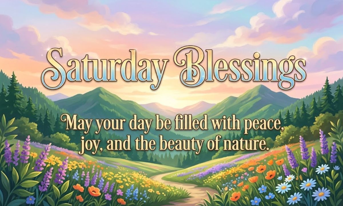 Saturday Blessings