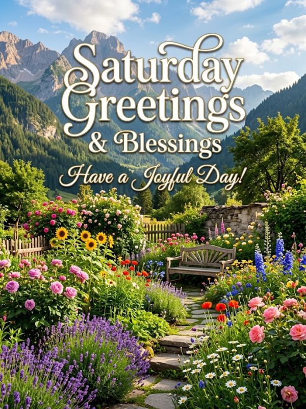 Saturday Greetings and Blessings 
