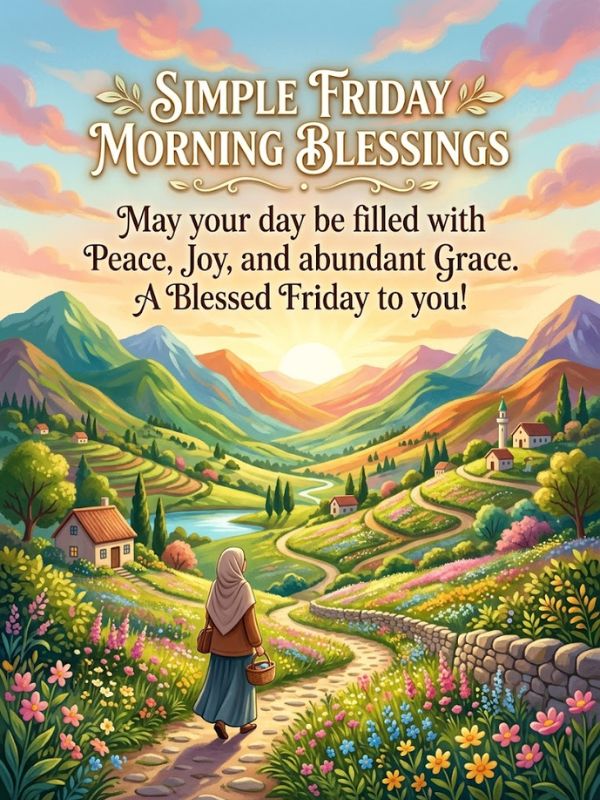 Simple Friday Morning Blessings