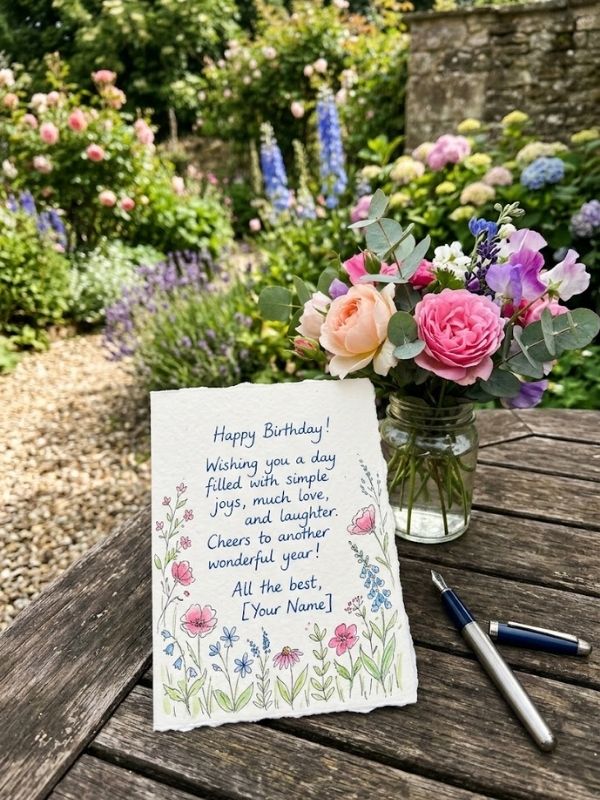 Simple and Genuine Birthday Greetings