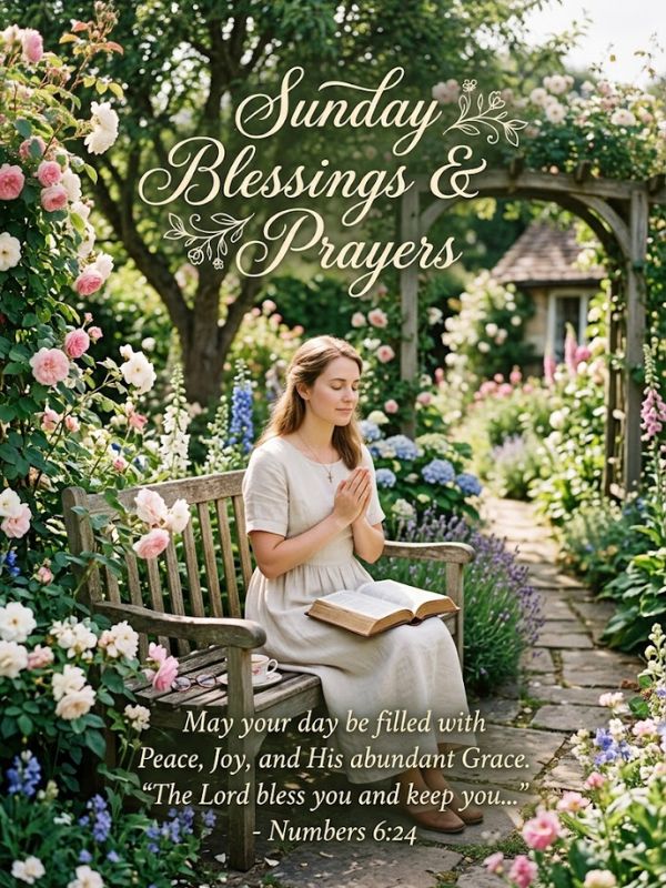 Sunday Blessings and Prayers