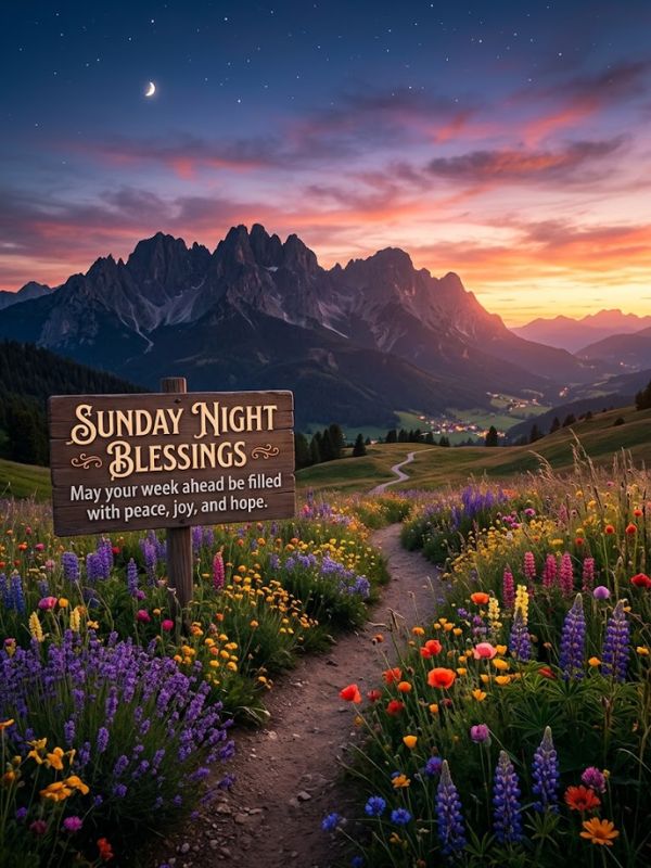 Sunday Night Blessings