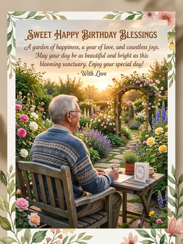 Sweet Happy Birthday Blessings