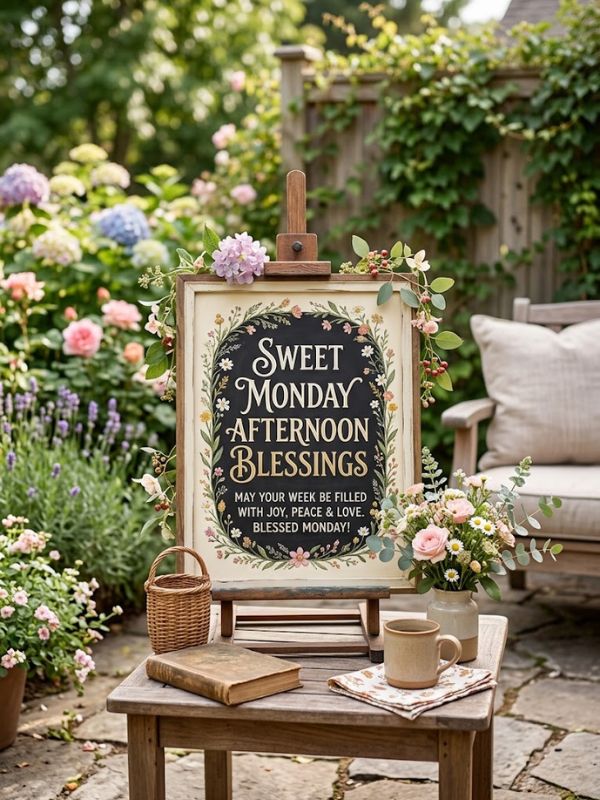 Sweet Monday Afternoon Blessings
