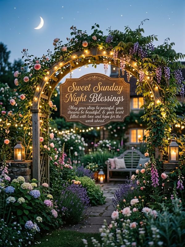 Sweet Sunday Night Blessings