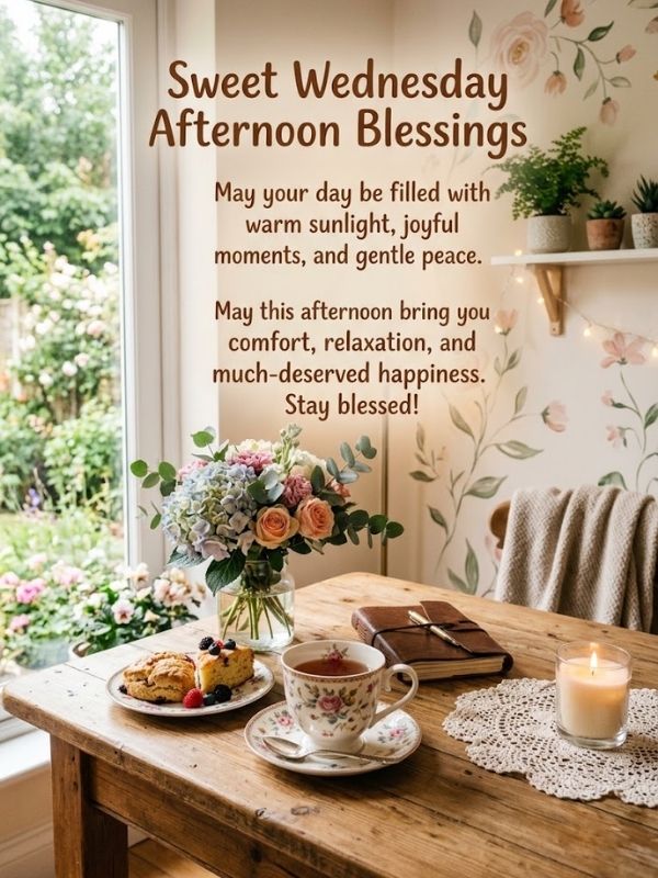 Sweet Wednesday Afternoon Blessings