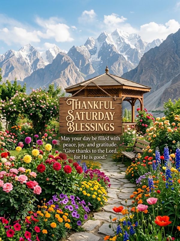 Thankful Saturday Blessings