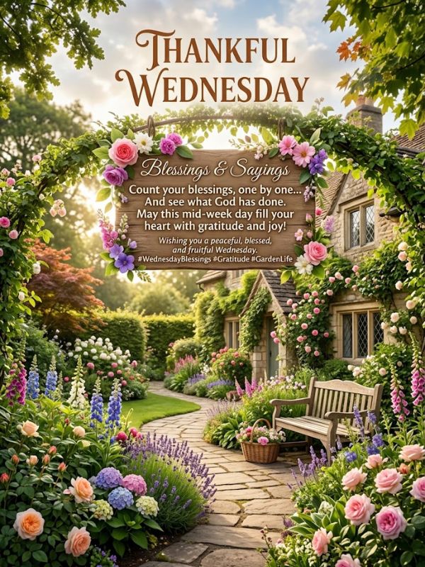 Thankful Wednesday Blessings And Sayings