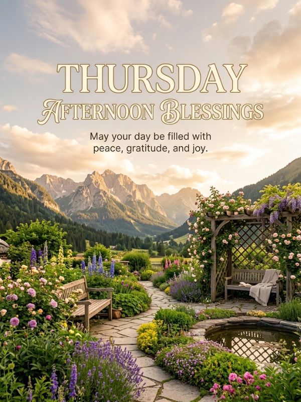 Thursday Afternoon Blessings