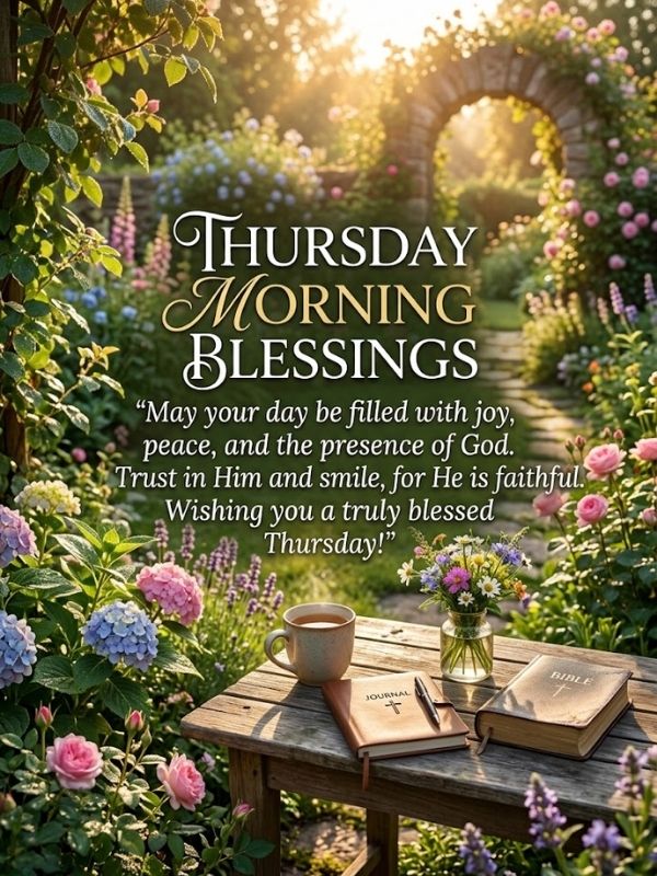 Thursday Morning Blessings Images and Quotes