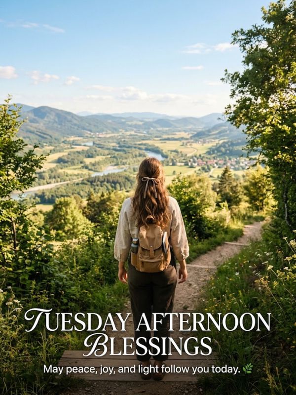 Tuesday afternoon blessings