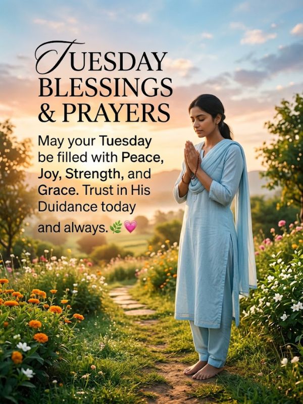 Tuesday blessings and prayers