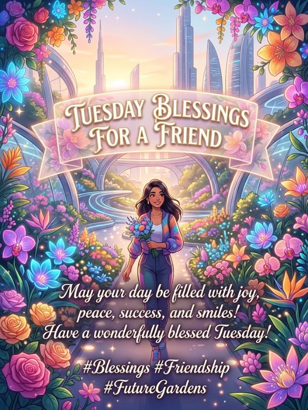 Tuesday blessings for a friend