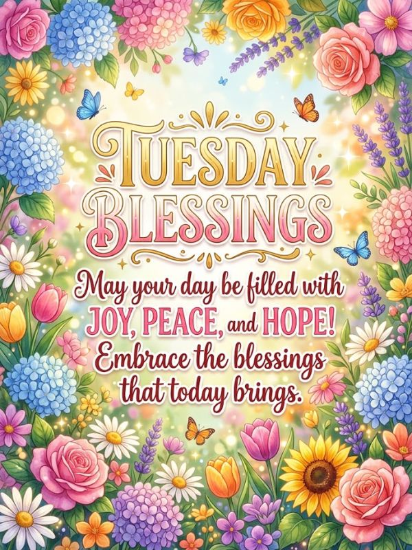 Tuesday blessings images