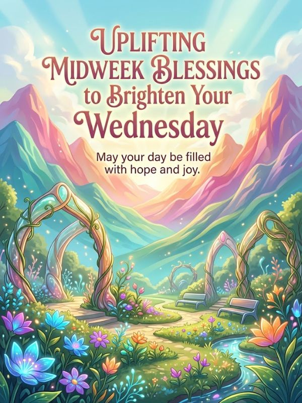 Uplifting Midweek Blessings to Brighten Your Wednesday 