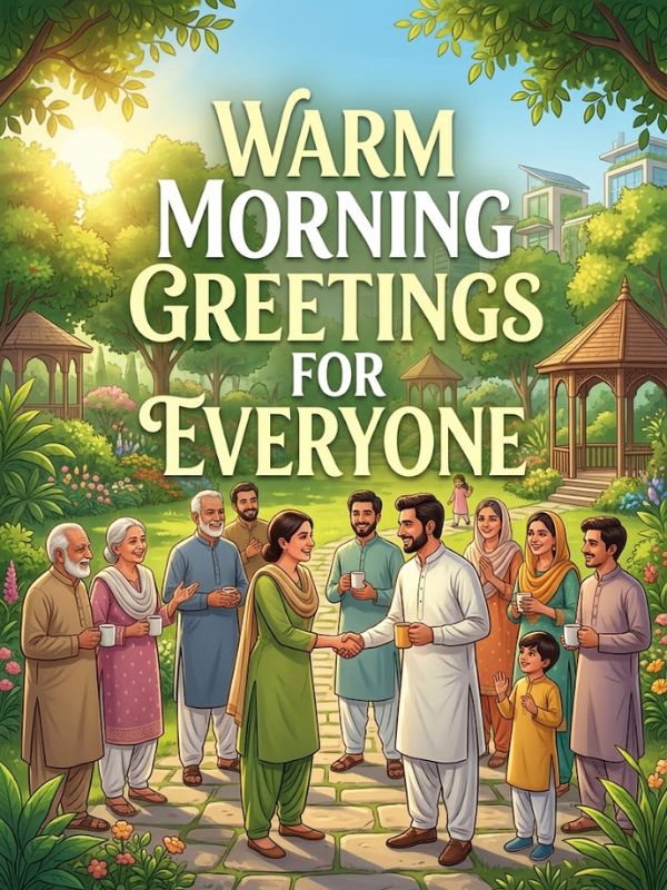 Warm Morning Greetings for Everyone