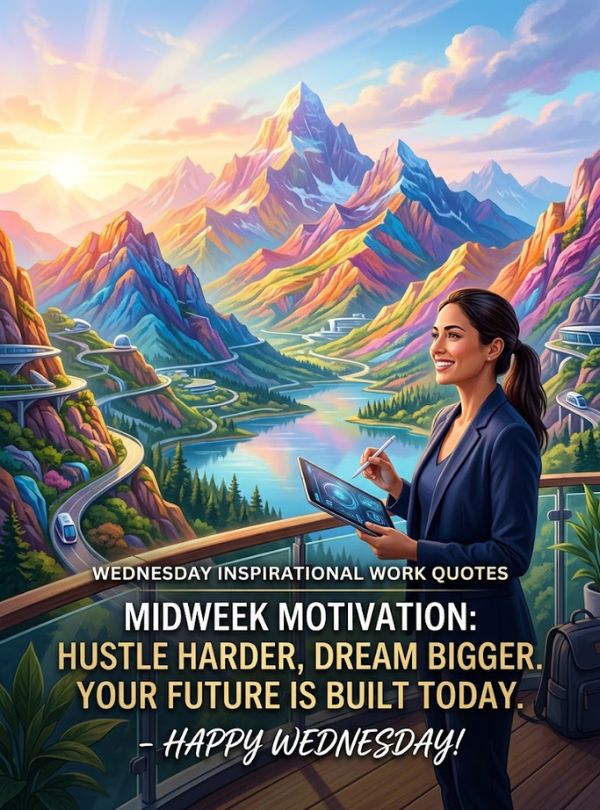 Wednesday Inspirational Work Quotes