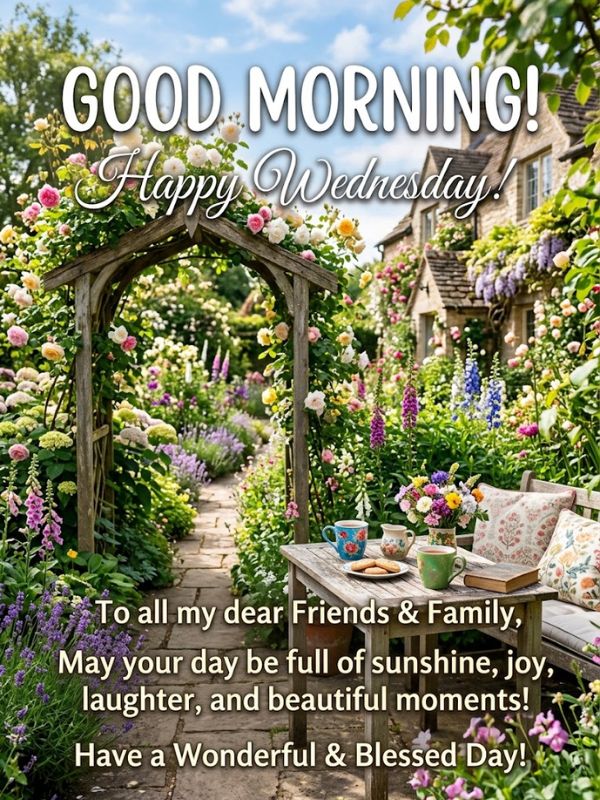 Wednesday Morning Greetings For Friends And Family