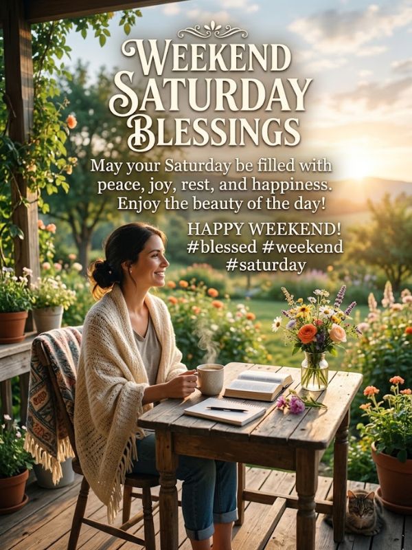 Weekend Saturday Blessings