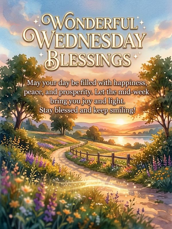 Wonderful Wednesday Blessings