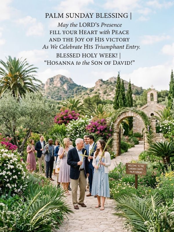 blessing for palm sunday
