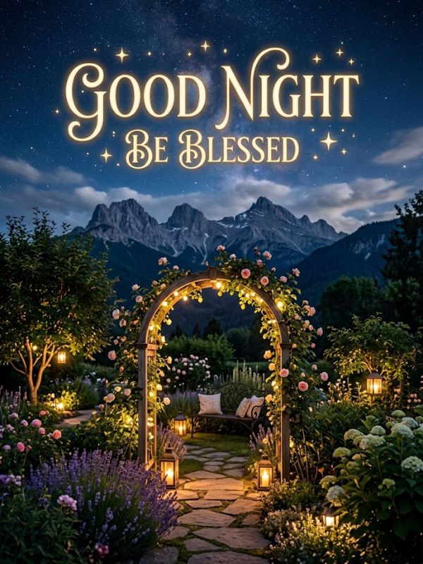 good night be blessed