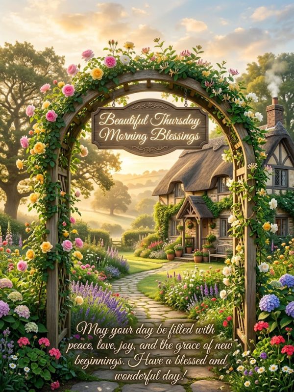 Beautiful Thursday Morning Blessings