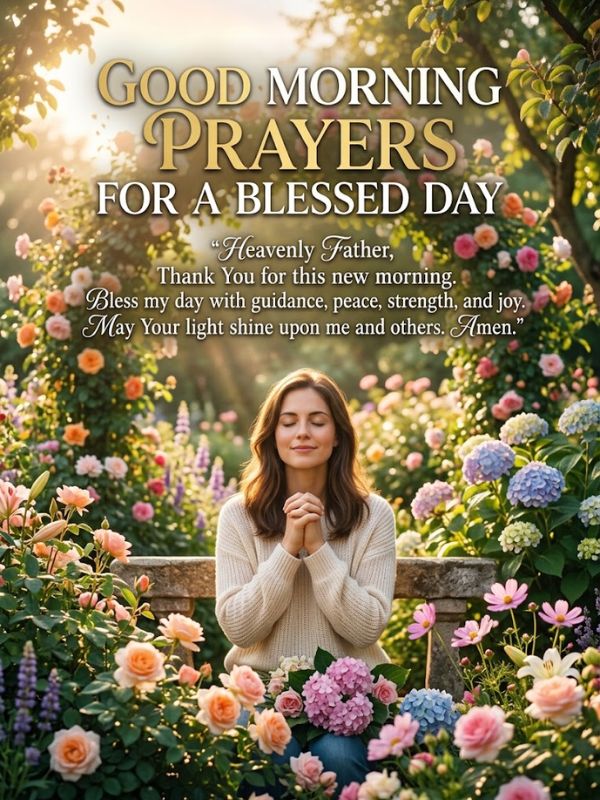 Good Morning Prayers for a Blessed Day