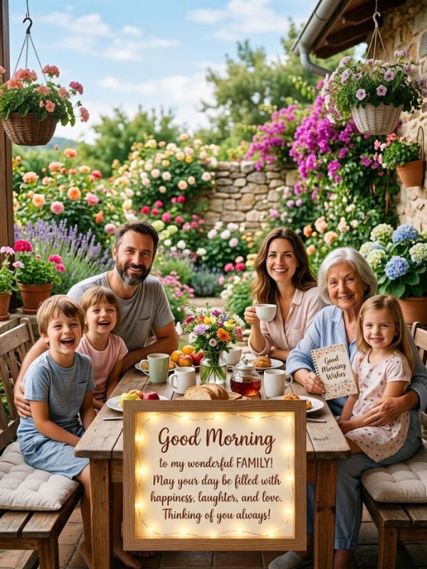 Good Morning Wishes for Family