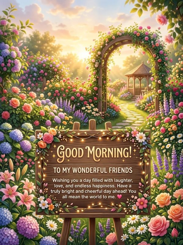 Good Morning Wishes for Friends 