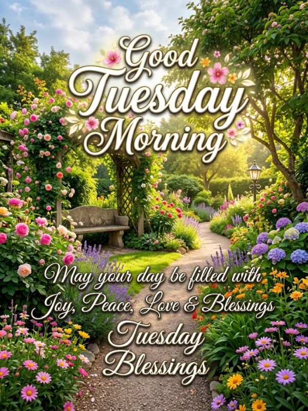 Good Tuesday Morning Blessings 
