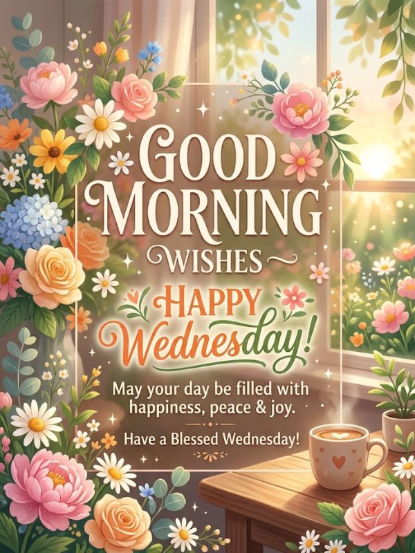 Good morning wishes Wednesday