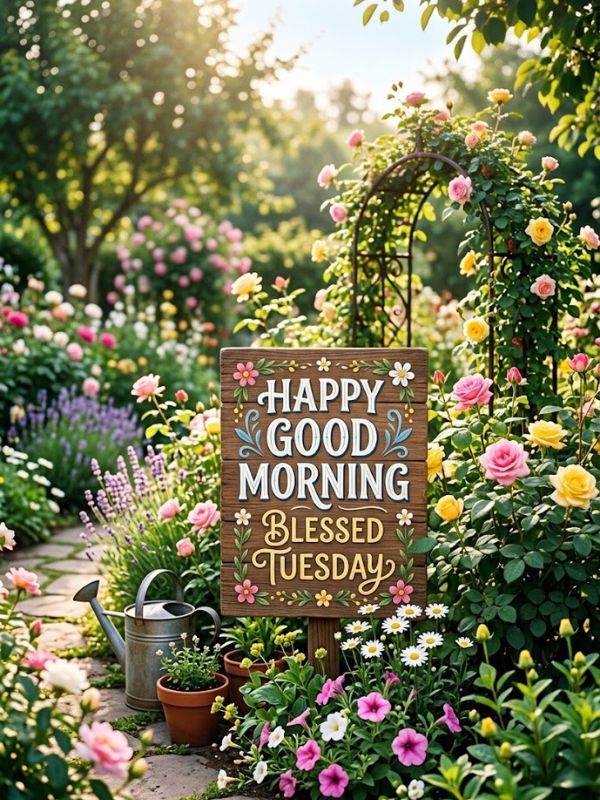 Happy Good Morning Blessed Tuesday