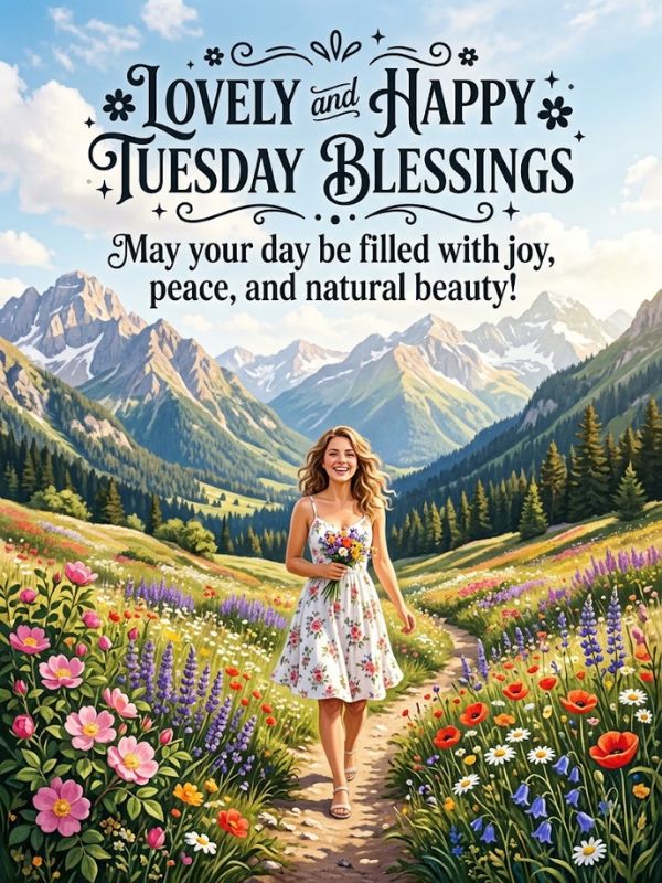 Lovely and Happy Tuesday Blessings
