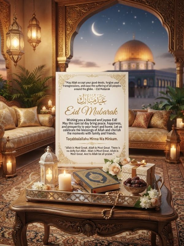 Meaningful Eid Mubarak Blessings and Religious Eid Greetings