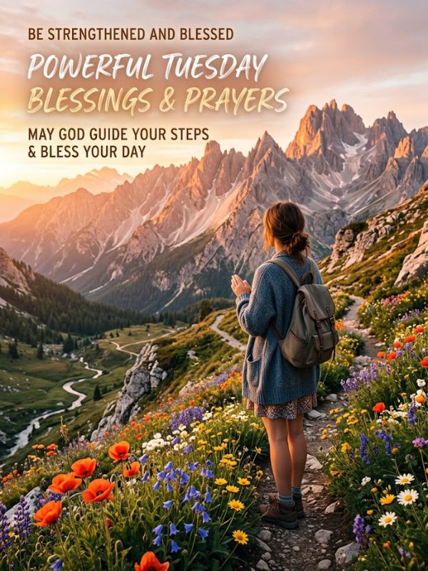 Powerful Tuesday Blessings and Prayers