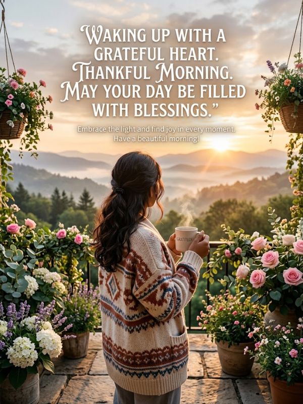 Thankful Morning Messages
