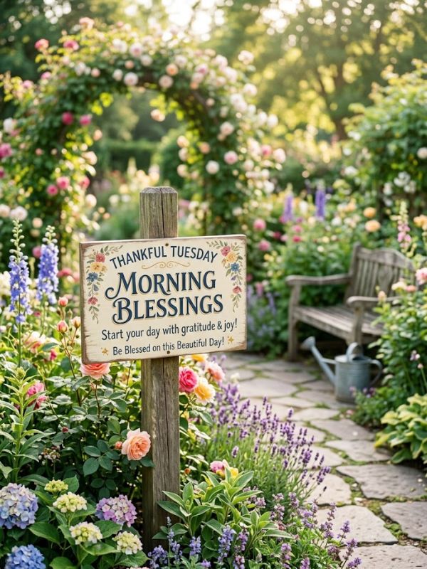 Thankful Tuesday Morning Blessings