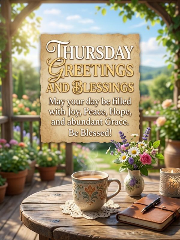 Thursday Greetings and Blessings
