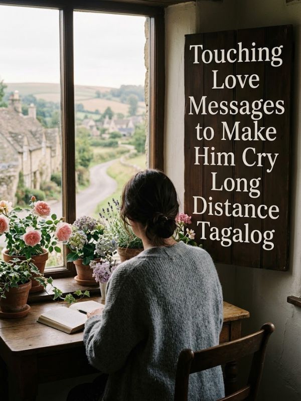 Touching Love Messages to Make Him Cry Long Distance Tagalog